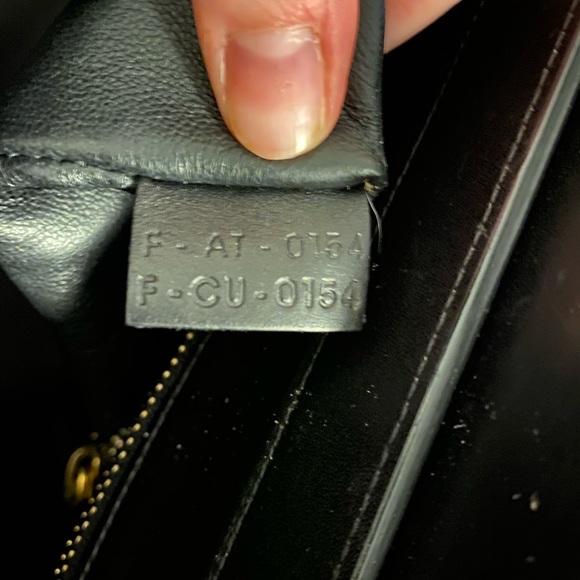 COPY - CELINE MINI LUGGAGE HANDBAG (black / white) - Picture 6 of 6